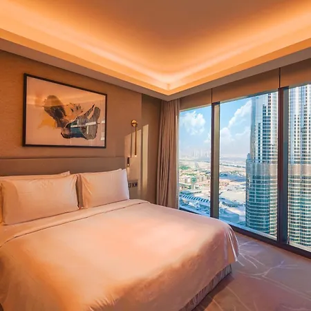 The Closest Building To Burj Khalifa With Fountain View In Address Opera Residence Dubaï Extérieur photo