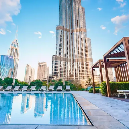 The Closest Building To Burj Khalifa With Fountain View In Address Opera Residence Dubaï Extérieur photo